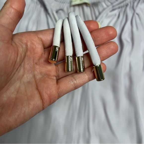 Ramy Brook Reggie Peasant Blouse in Pale Lavender Size XXL - Picture 7 of 13